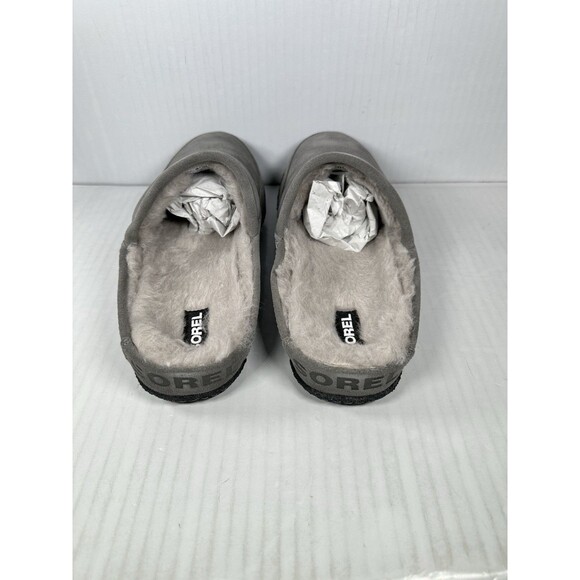 Size 9 SOREL Falcon Ridge II Scuff Gray (Quarry, Grill) Slippers Men's Slip In - Picture 5 of 8